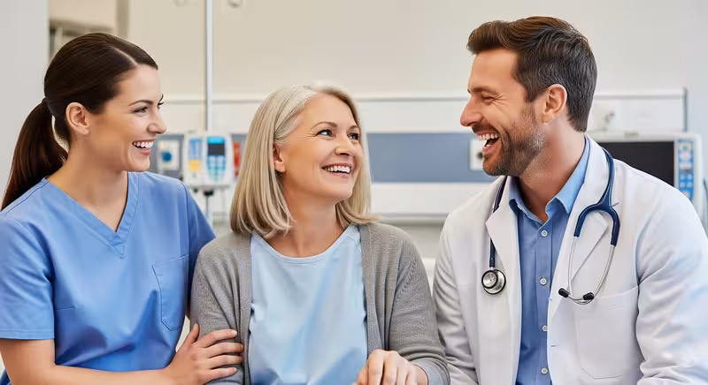 Doctor and patient consultation for Book Your Microsuction Ear Wax Removal Appointment Today, And Say Goodbye to the Discomf...